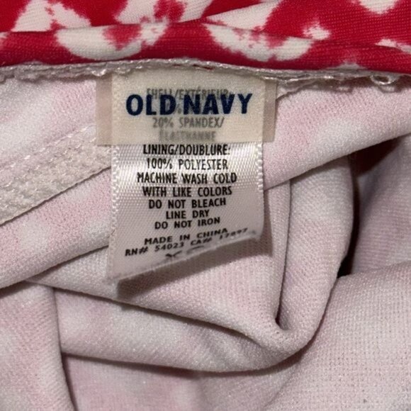 Old Navy Womens Pink & White Halter One-Piece Swimsuit Size XS - Picture 2 of 4